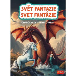 Omalovánky Svět fantazie 20x27,5cm