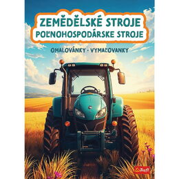 Omalovánky Zemědělské stroje 20x27,5cm