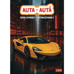 Omalovánky Auta 20x27,5cm