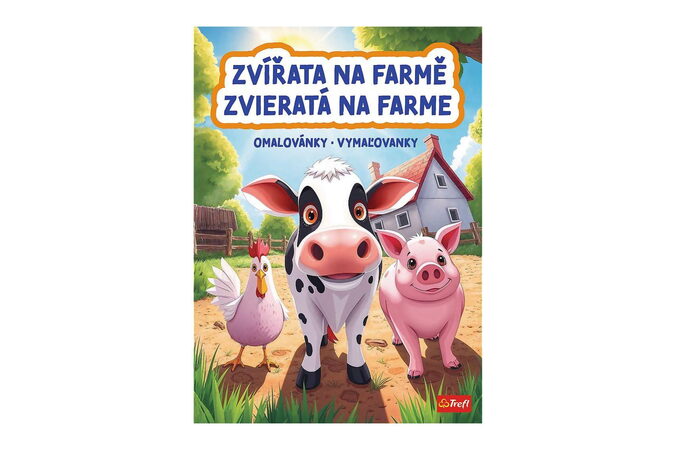 Omalovánky Zvířata na farmě 20x27,5cm