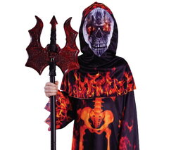 Kostým Ďábel s kapucí klučičí 110/120 cm