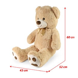 Rappa Velký plyšový medvěd Fido s visačkou 100 cm