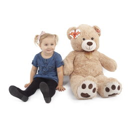 Rappa Velký plyšový medvěd Fido s visačkou 100 cm