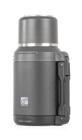 Termoska G21 nerezová 1200 ml, černo-šedá