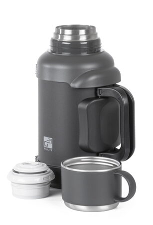 Termoska G21 nerezová 2500 ml, černo-šedá