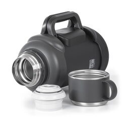 Termoska G21 nerezová 2500 ml, černo-šedá