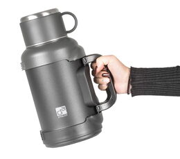 Termoska G21 nerezová 2500 ml, černo-šedá