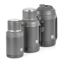 Termoska G21 nerezová 2500 ml, černo-šedá