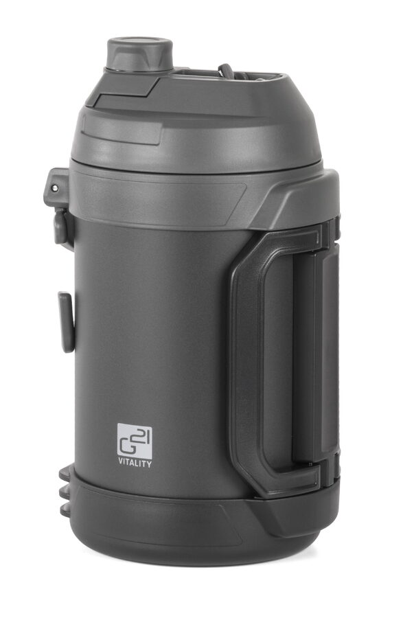 Termoska G21 nerezová 3800 ml, černo-šedá