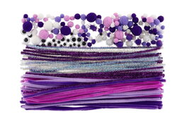 Tvořivá sada created 3 barvy na kartě 15x40cm