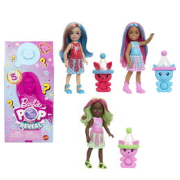 Barbie pop reveal Chelsea koktejlové překvapení