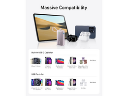 Powerbanka Anker 545 10000mAh, 30W s kabelem USB-C zelená