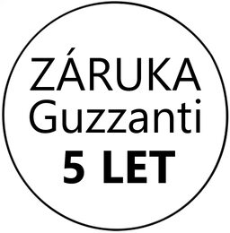 Záruka na 5 let - Guzzanti