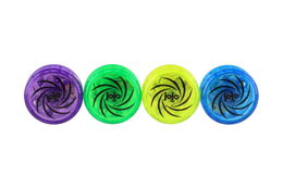 Jojo plast 6cm svítící na baterie 4 barvy 12ks v boxu