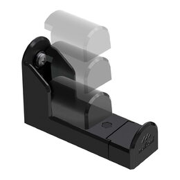 Držák pro repro Meliconi 480530 Uni nástěnný držák na soundbar, pevný, nosnost 10 kg - černý