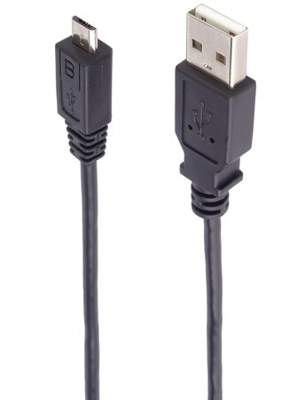 Kabel PremiumCord USB 2.0 - Micro USB 2.0 M/M 5m, černý