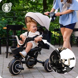 Tříkolka MoMi IVI béžová