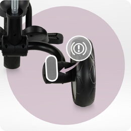 Tříkolka MoMi IVI béžová