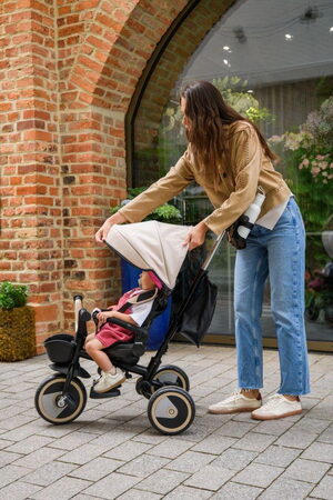 Tříkolka MoMi IVI béžová