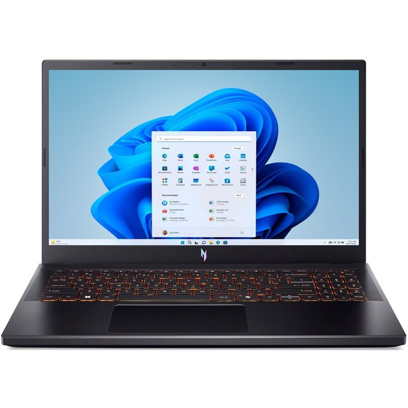 Ntb Acer Nitro V 15 AI (ANV15-42-R5SB) R7-7445HS, 15.6", RAM 16GB, SSD 1024 GB NVIDIA® GeForce RTX™ 4050- 6 GB,Microsoft Windows 11 Home - černý