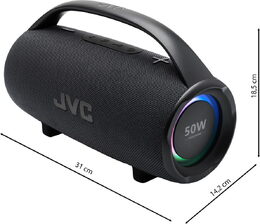JVC XS-E524B, černý
