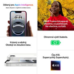 Mobilní telefon Apple iPhone 16e 128GB černý