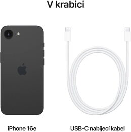 Mobilní telefon Apple iPhone 16e 128GB černý