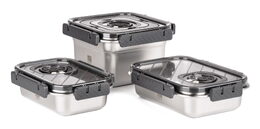 Vakuovací dóza G21 680 ml, nerezová