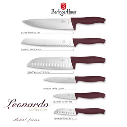 BERLINGERHAUS Sada nožů nerez 6 ks Leonardo Collection BH-2951