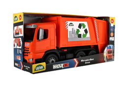 Lena 4614 Mercedes popelářské auto Arocs v krabici 54x26x20cm