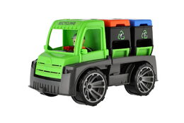 Lena Truxx auto kontejnery 4453 s figurkou plast 28cm v krabici 39x16x22cm 24m+