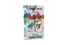 Černý Petr Šmoulové 2 zimní společenská hra v papírové krabičce 6x9cm