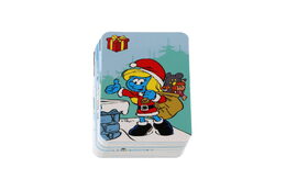 Černý Petr Šmoulové 2 zimní společenská hra v papírové krabičce 6x9cm