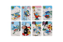 Černý Petr Šmoulové 2 zimní společenská hra v papírové krabičce 6x9cm