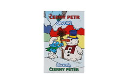 Černý Petr Šmoulové 2 zimní společenská hra v papírové krabičce 6x9cm