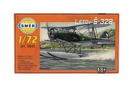 Model Letov Š-328 plast 19x14,4cm v krabici 25x14,5x5cm
