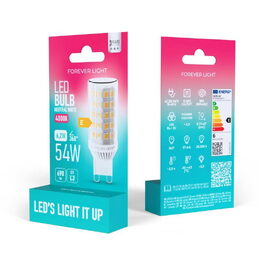 LED žárovka Forever G9 6,2W neutrální bílá