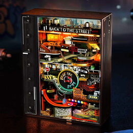 RoboTime 3D mechanická skládačka kuličkové dráhy Hip-hopová ulice