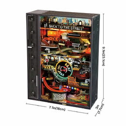 RoboTime 3D mechanická skládačka kuličkové dráhy Hip-hopová ulice