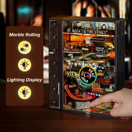 RoboTime 3D mechanická skládačka kuličkové dráhy Hip-hopová ulice