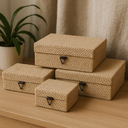 HOMESTYLING Sada košíků 4 ks KO-HZ1241230