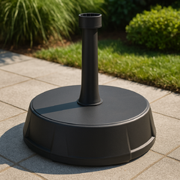 PROGARDEN Podstavec pod slunečník antracit KO-HS1100900