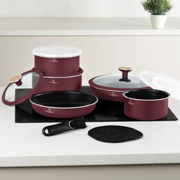 BERLINGERHAUS Sada nádobí s titanovým povrchem 13 ks Leonardo Nordic Collection BH-8418