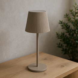 HOMESTYLING Stolní LED lampa 36 cm taupe šedá KO-ANC000730