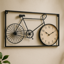 HOMESTYLING Hodiny nástěnné dekorativní kolo KO-HZ1601330