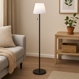 HOMESTYLING LED lampa stojanová černá 106 cm KO-LG2000120