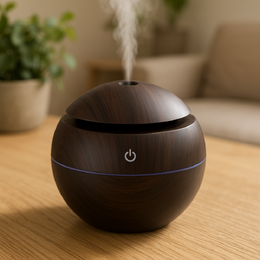 HOMESTYLING Zvlhčovač vzduchu s aroma terapií USB LED KO-MC5557350