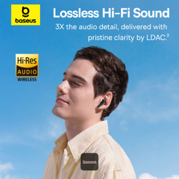 Bluetooth sluchátka Baseus Bass BP1 Pro černá