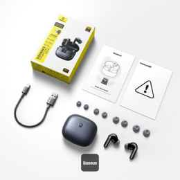 Bluetooth sluchátka Baseus Bass BP1 Pro černá