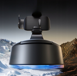 Držák do auta Baseus PrimeTrip C03 na palubní desku a čelní sklo černý